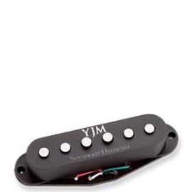 YJM FURY STRAT BLACK BRIDGE